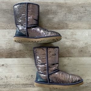 Sparkly Purple Ugg Boots